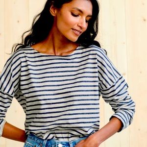 Saint James x Jenni Kayne Rue Drop Shoulder Tee